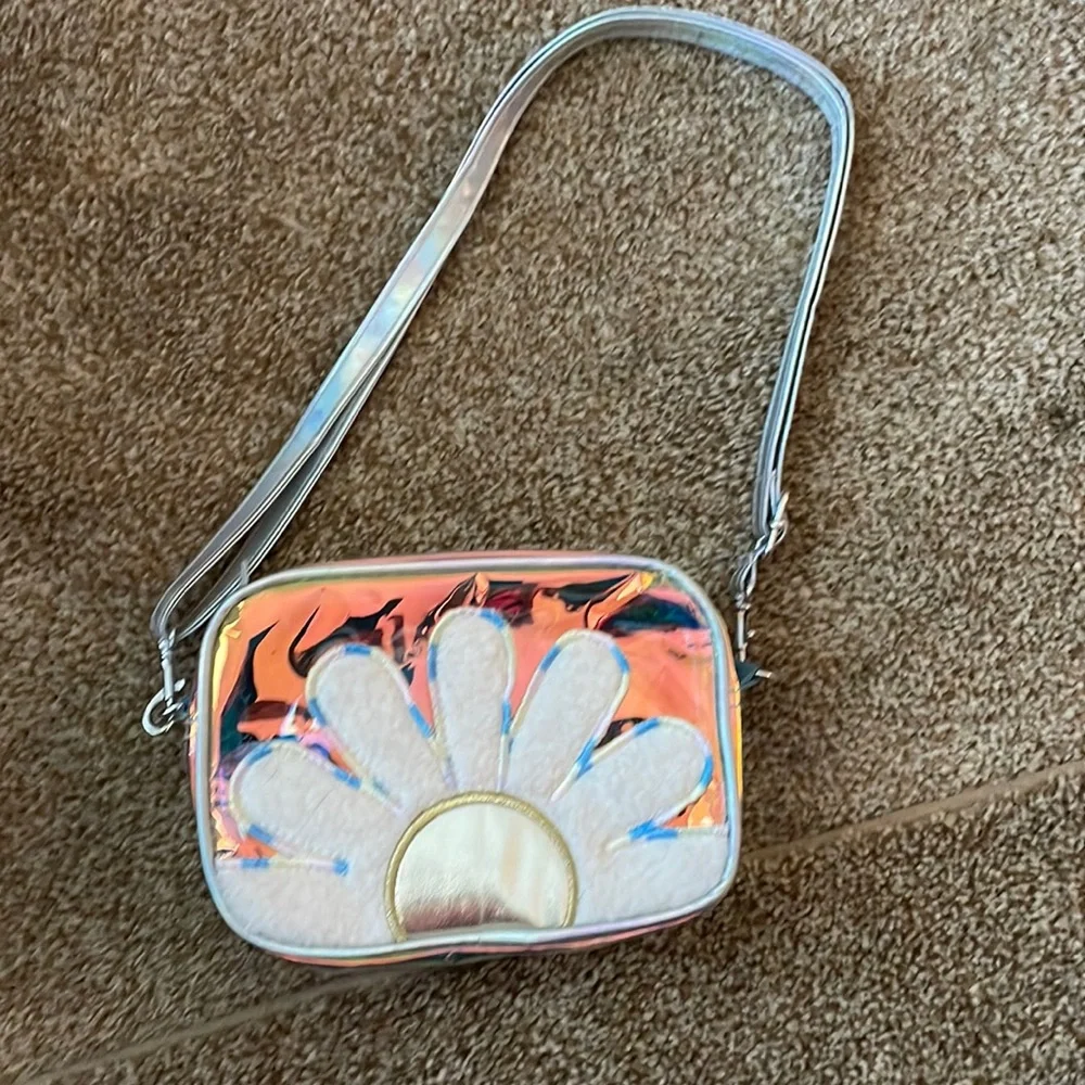 Girls Shoulder Flower Purse